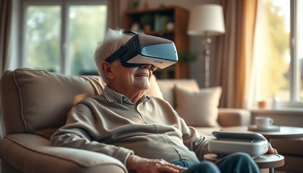 Virtual reality for aging population