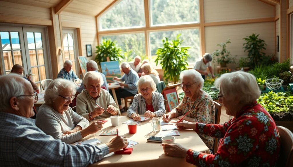 elderly participation in community activities