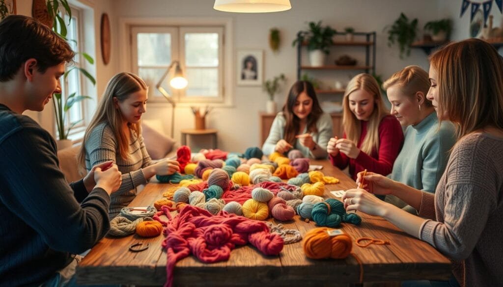 DIY yarn project