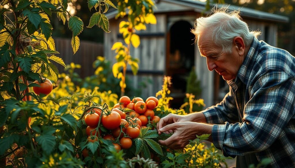 senior gardening
